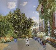 Claude Monet The Artist-s House at Argenteuil oil